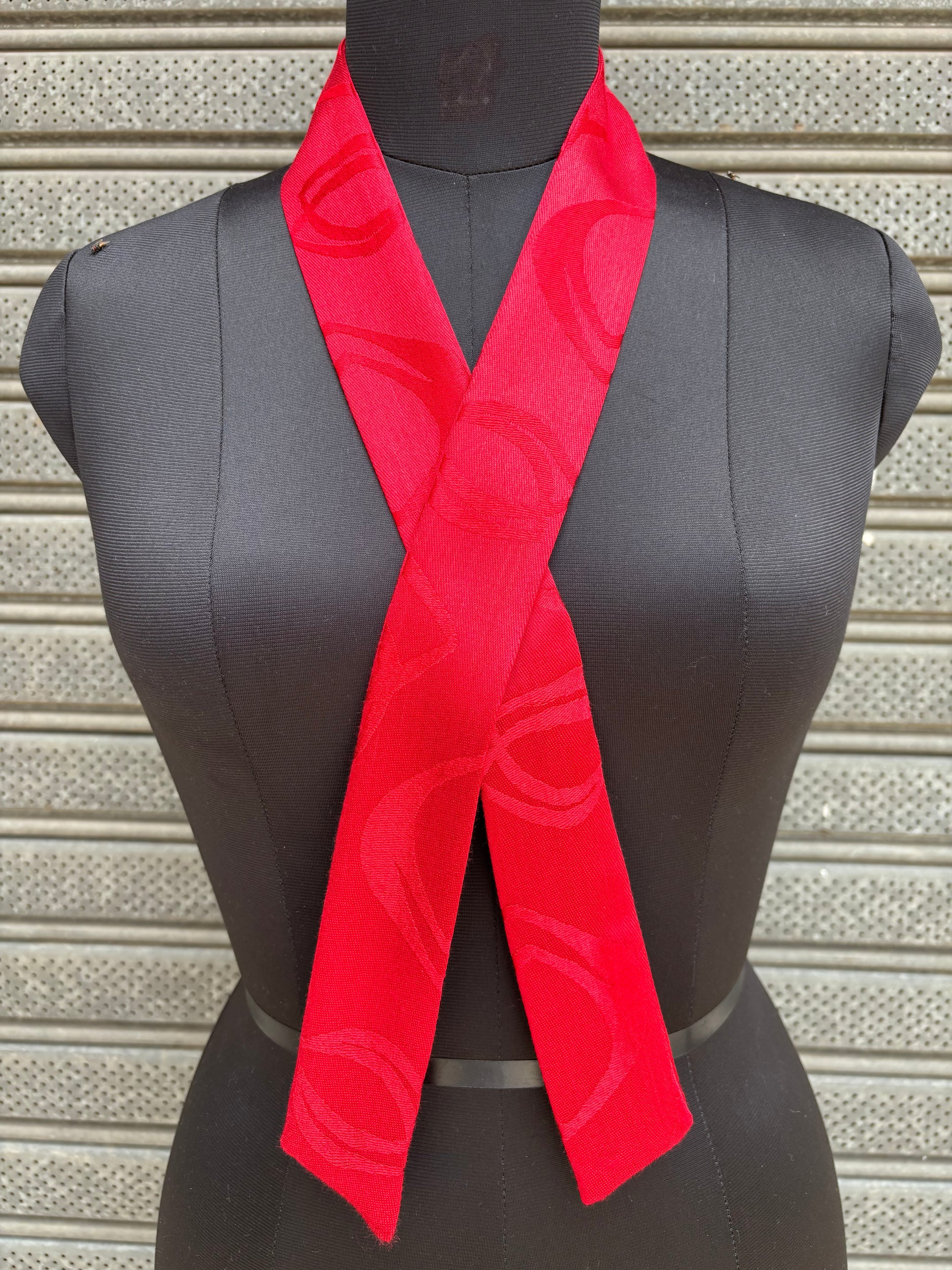 Women Red Handmade Tie