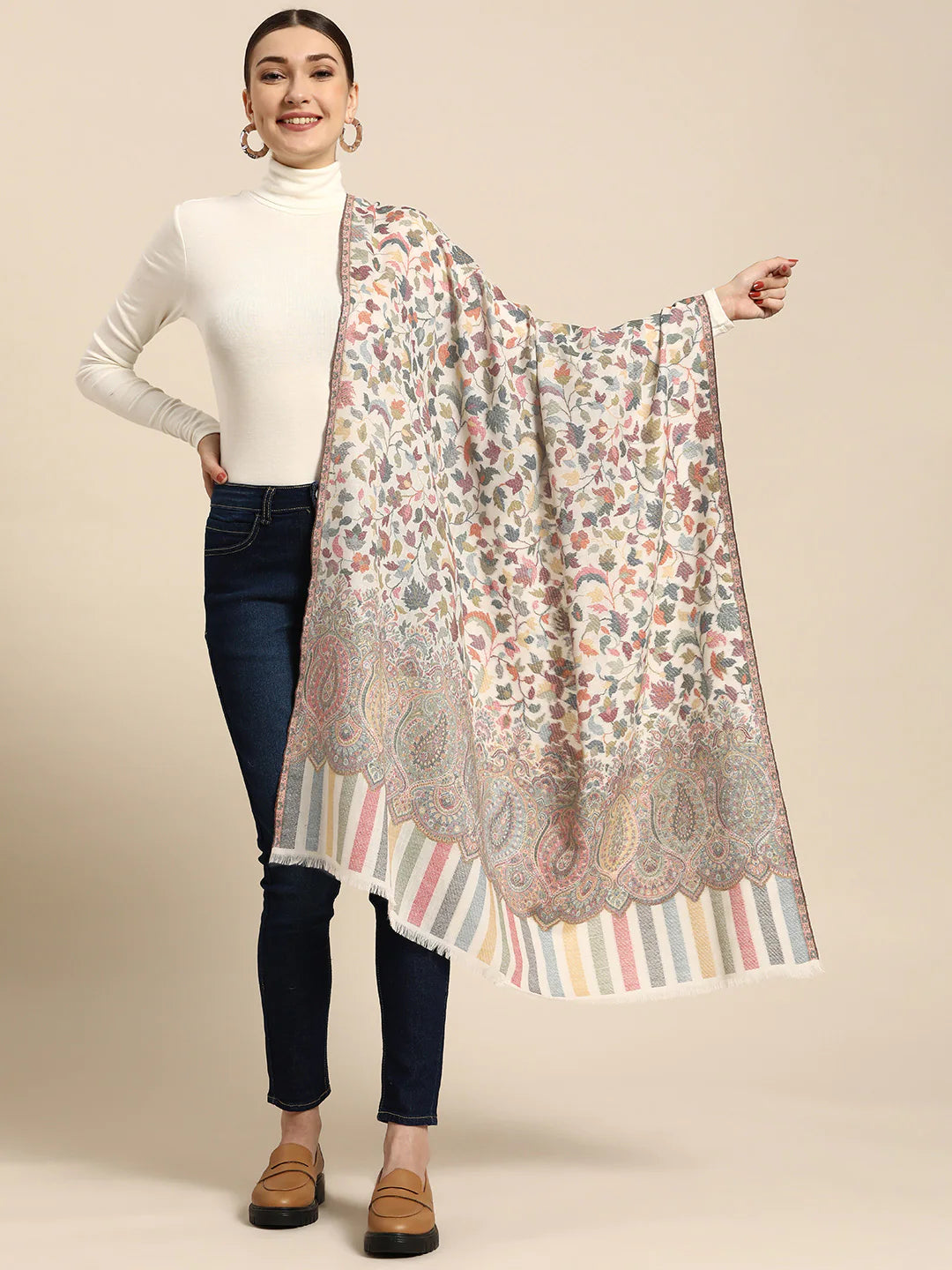 Ladies on sale shawl price