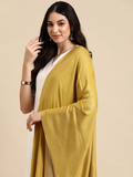Mustard Reversible Stole