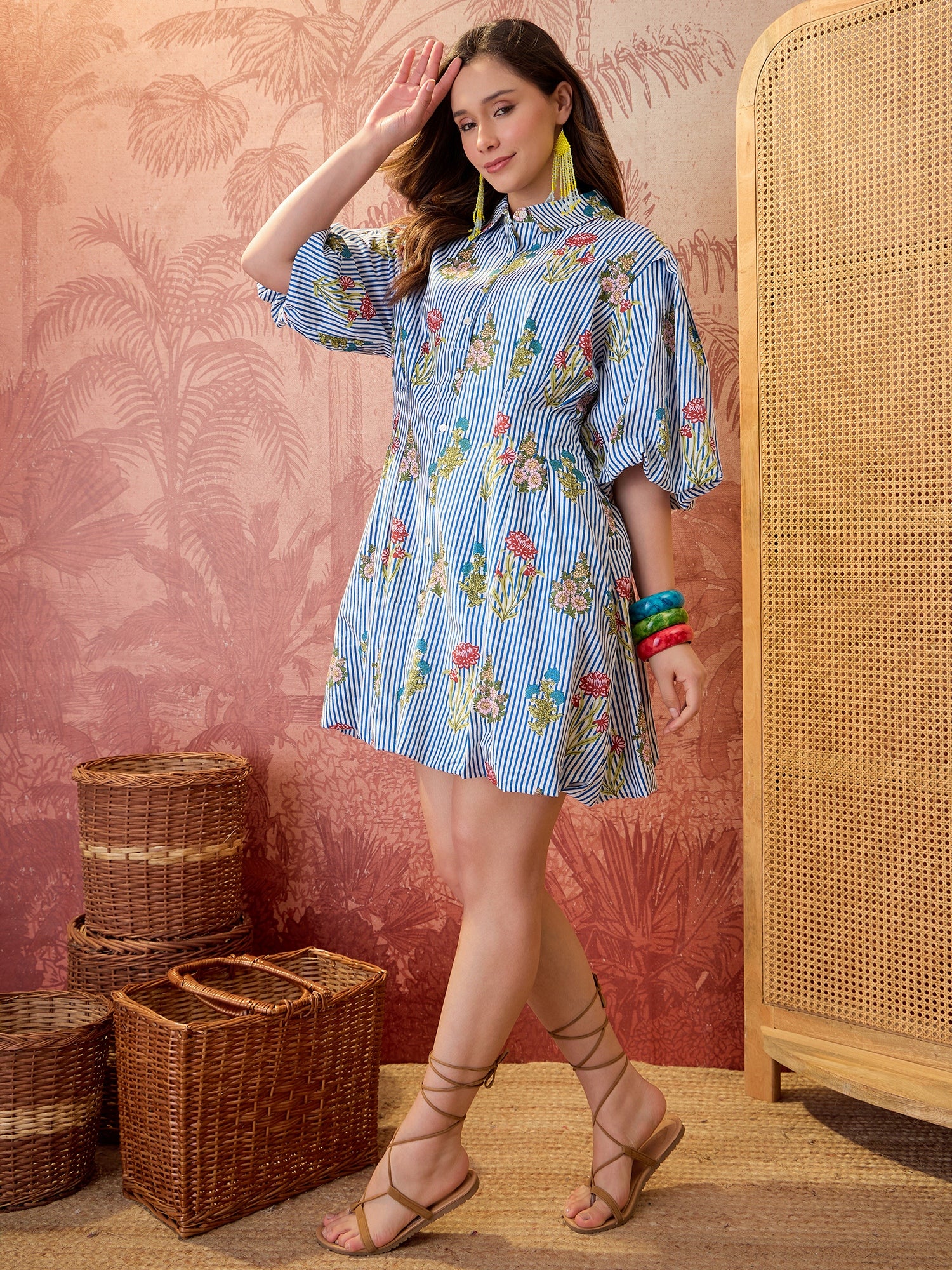 beach dresses on sale OFEEFAN Summer for Women Flowy Short Sleeve V Neck A Line Dress Spring Vacation Casual Dresses Midi Maxi Dress Sundresses for Women Black Beige Palm S at Amazon Women's Clothing Pants:32 crafted from a soft Casual Women's Dresses Hem Asymmetrical Flowy Dress
