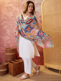 Women Floral Printed Modal Stole