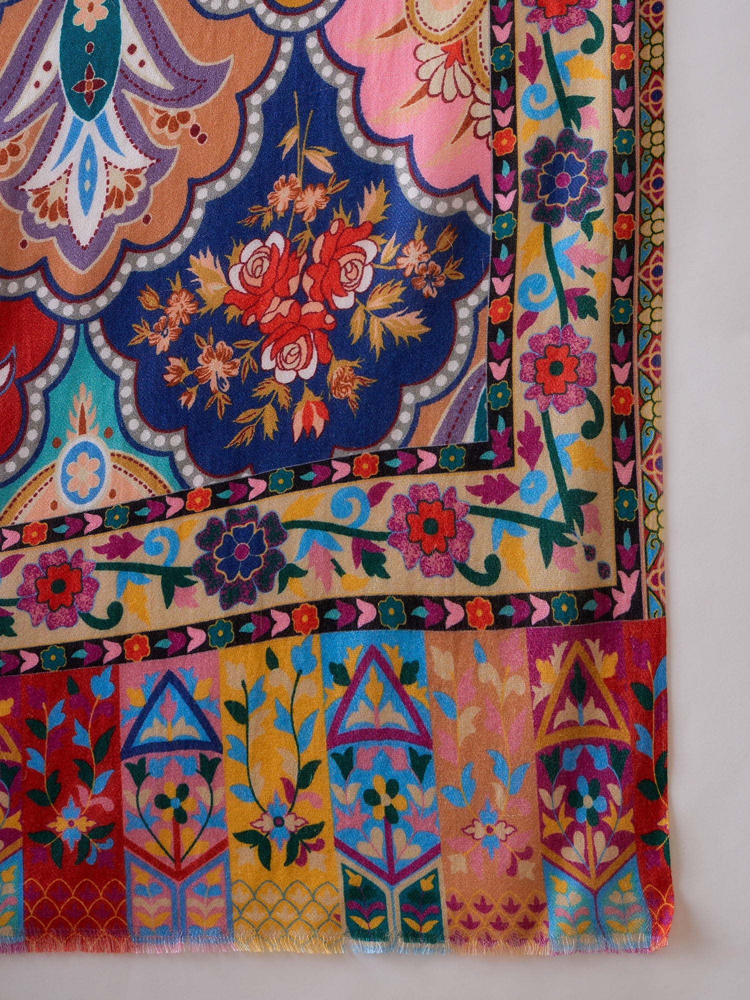 Women Floral Printed Modal Stole