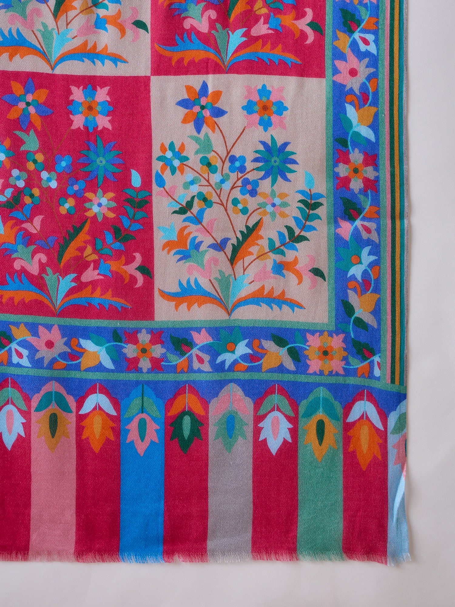 Women Floral Printed Modal Stole