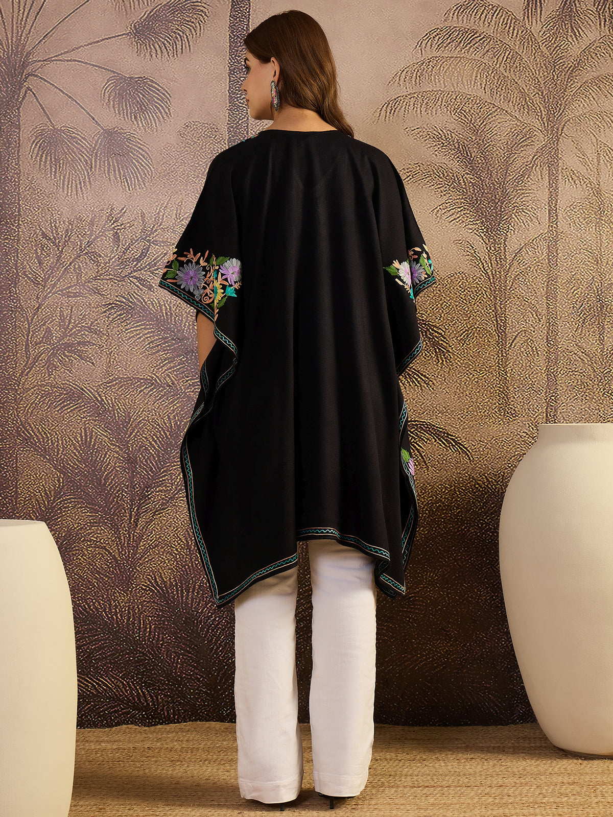 Aira Kashmiri Embroidery Kaftan