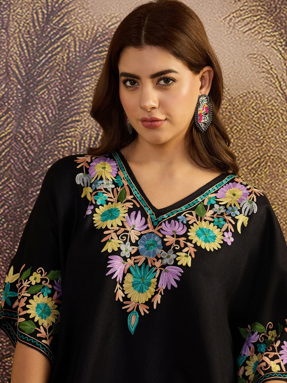 Aira Kashmiri Embroidery Kaftan