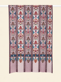 Pink Kalamkari Geometric Stole