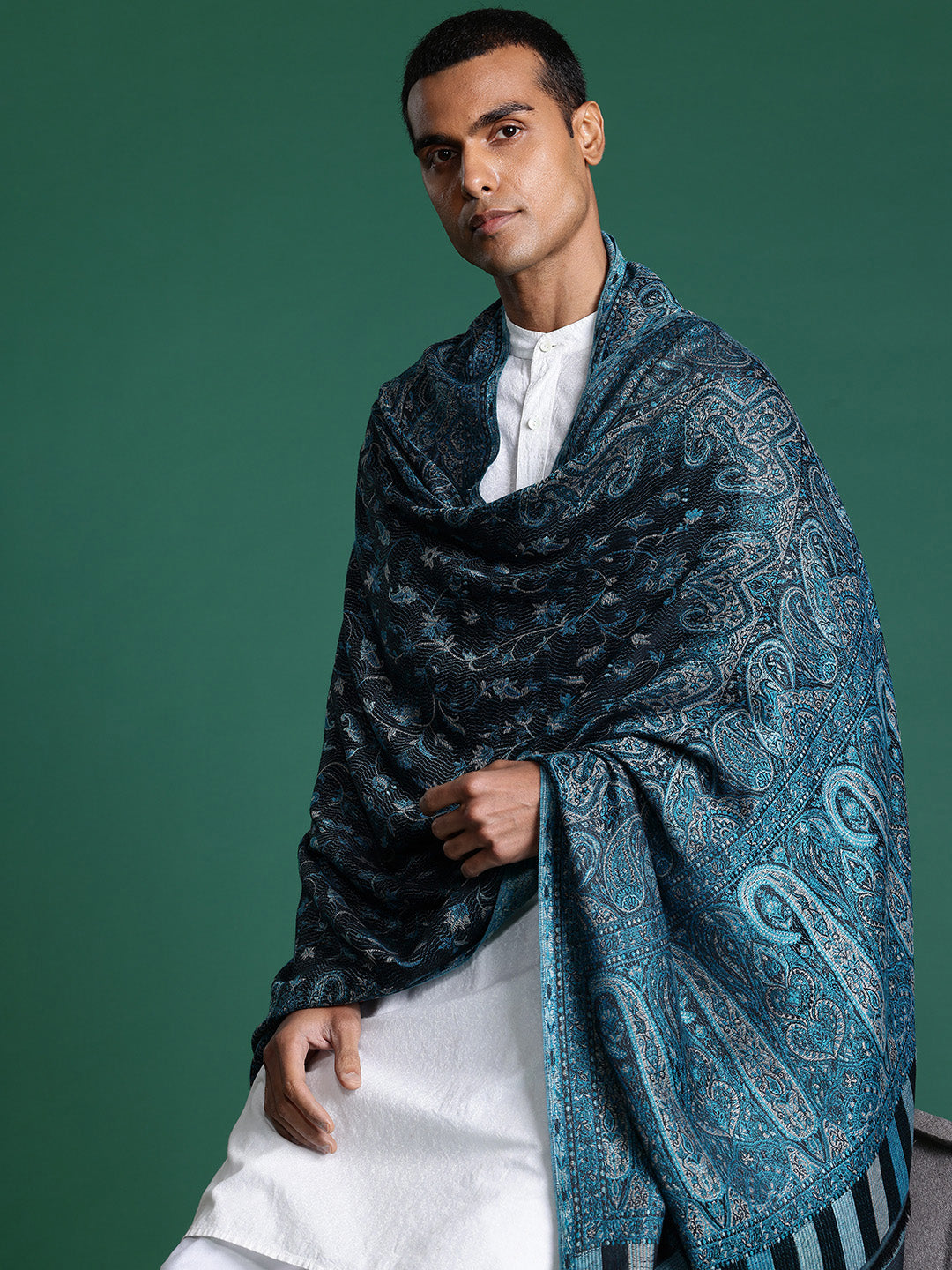 jamawar shawl for men