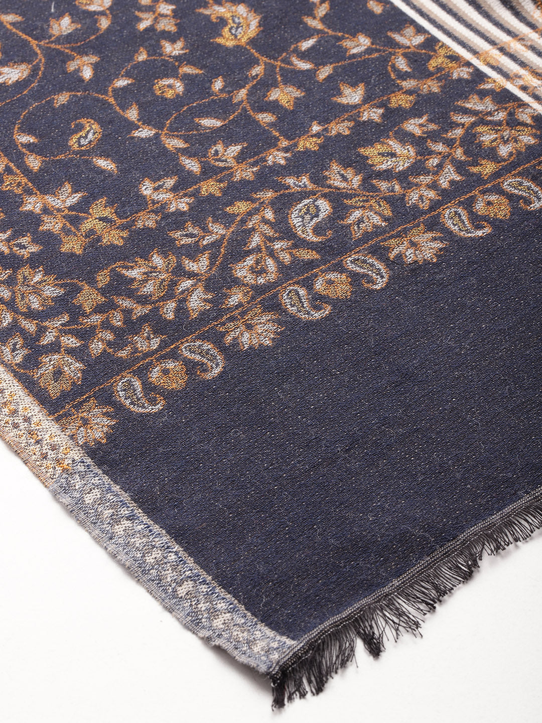 Women Floral Woven Design Shawl