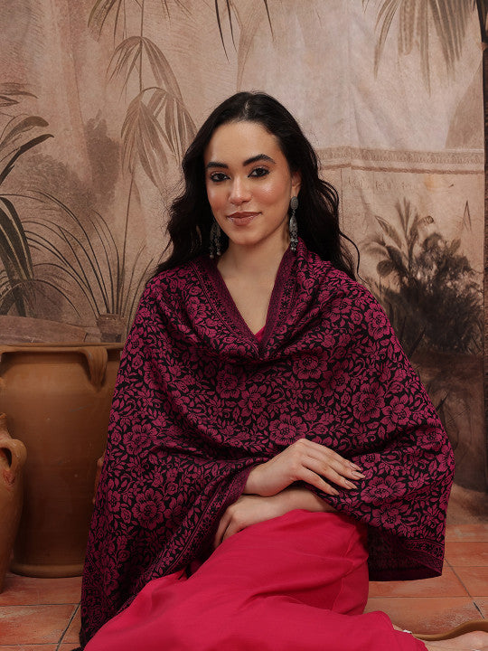 Women Woven Design Stole