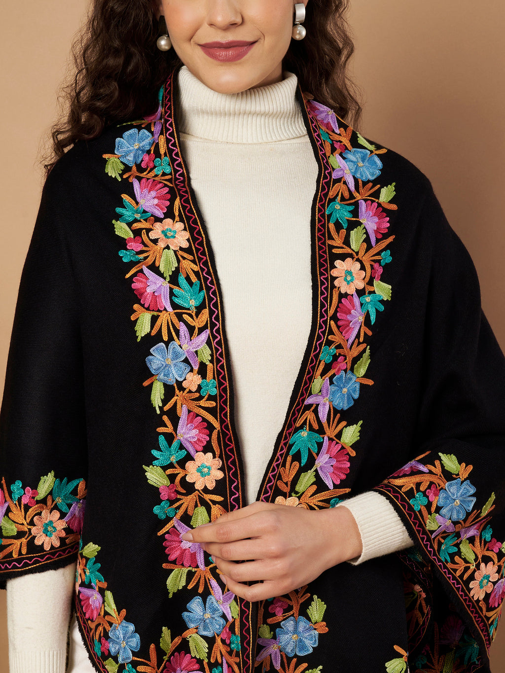 Gulmaar Embroidered Kashmiri Pheran Top