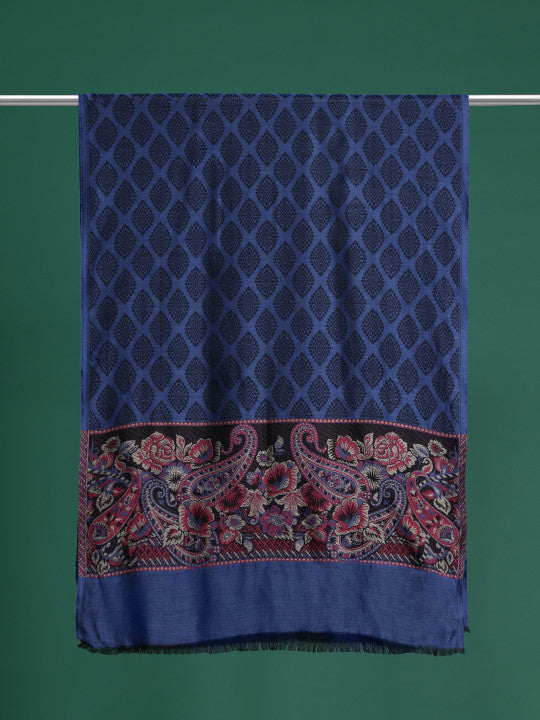Blue Kashmiri Palla Stole