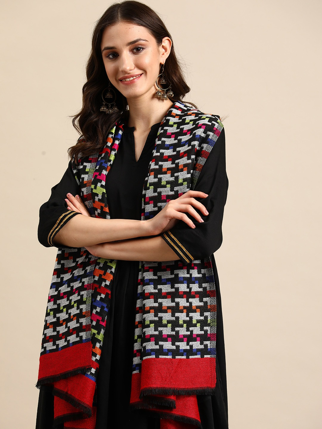 Geometric Reversible Stole