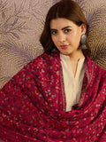 Kashmiri Maroon Kaani Stole
