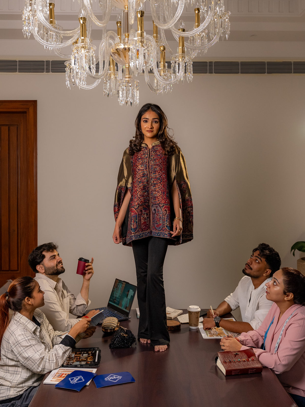 Moonlight kaani cape jacket