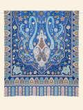 Blue Kalamkari Ethnic Motifs Shawl