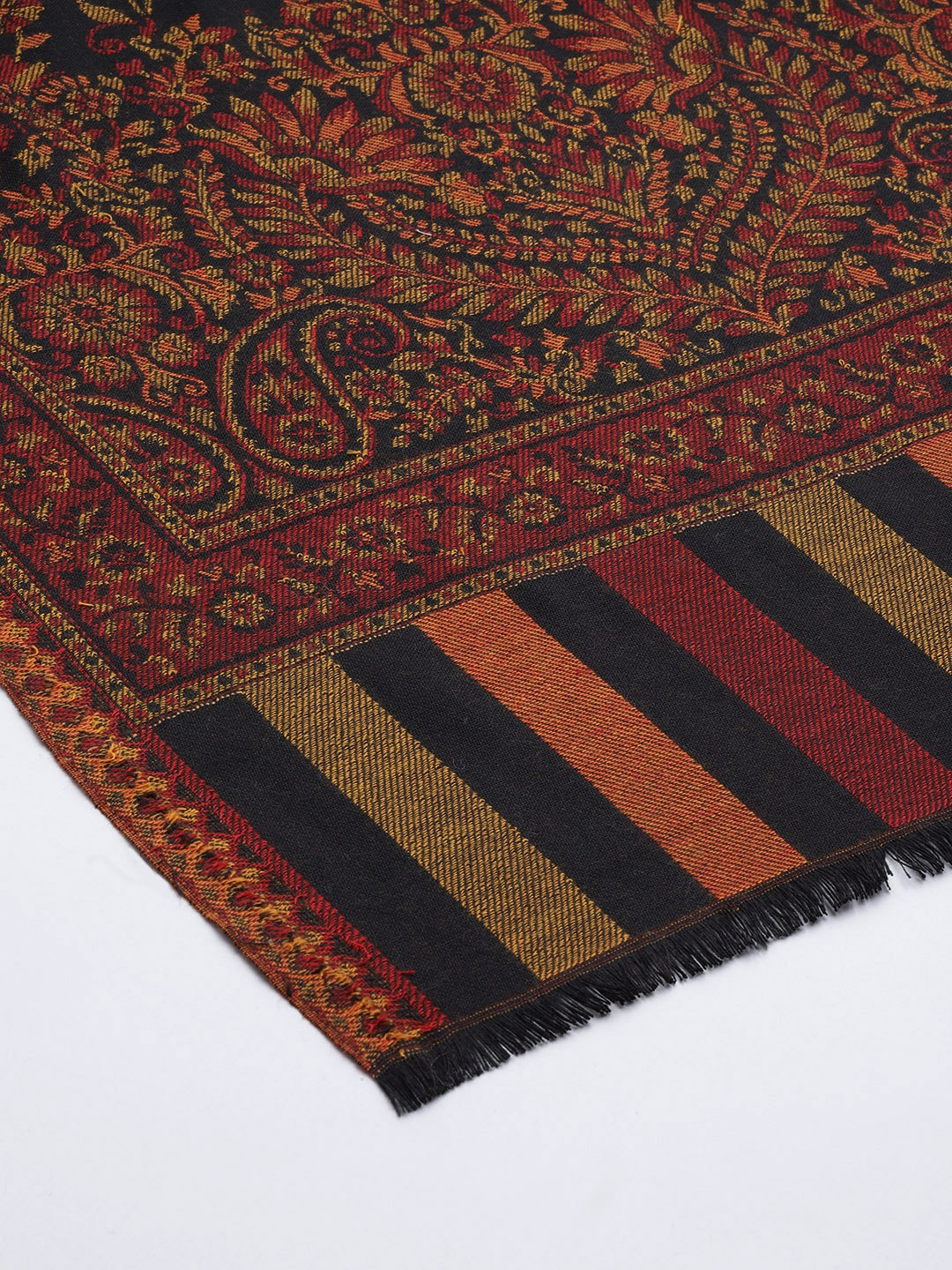 Black Jamawar Shawl