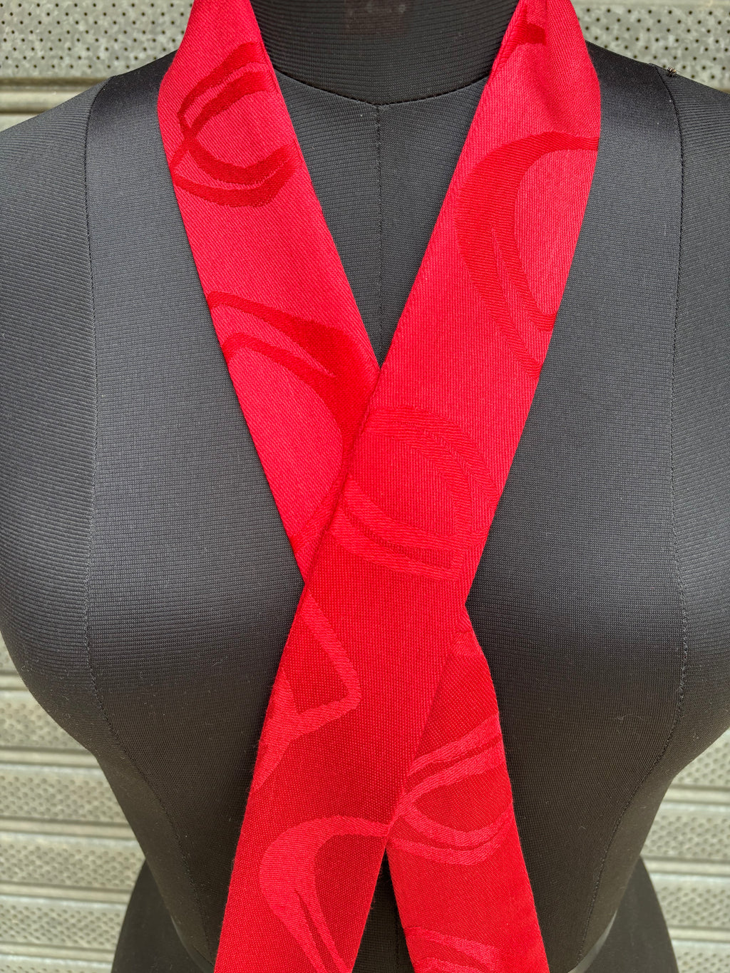 Women Red Handmade Tie