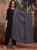 Women Purple Geometric Shawl