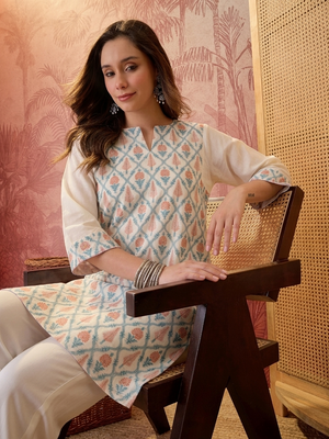 Women White Co-ord Set