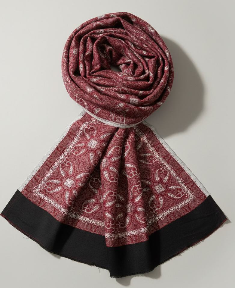 Paisley FineWool Stole