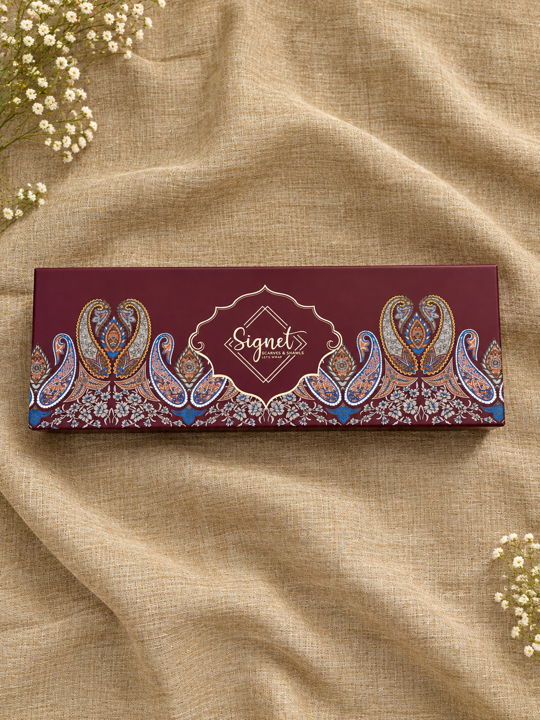 Signet Single gift pack maroon