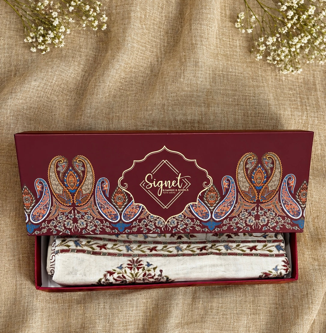 Signet Single gift pack maroon