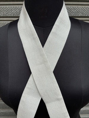 Women White Handmade Neck tie