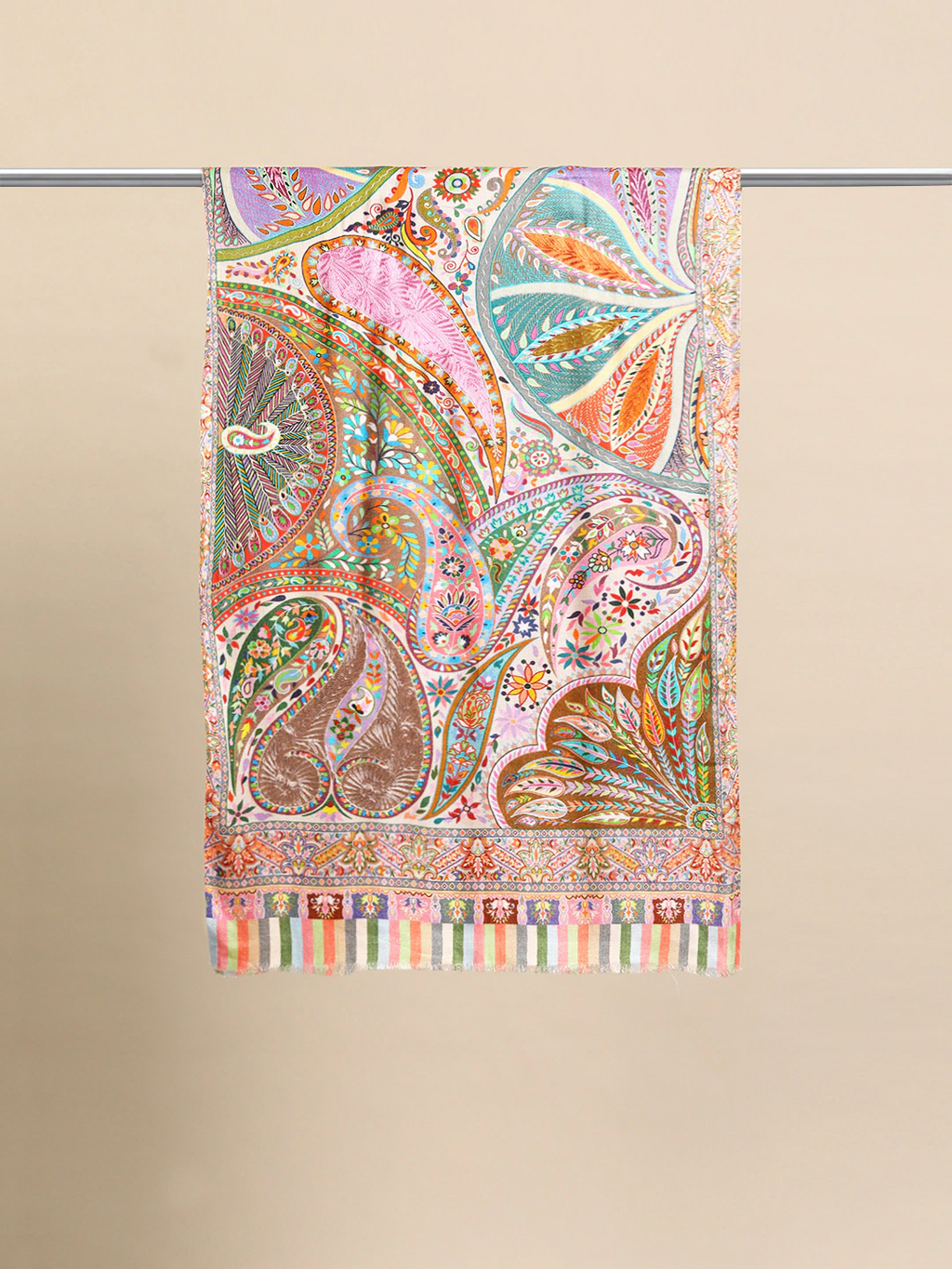 Women Ethnic Motifs Printed Kalamkari Stole