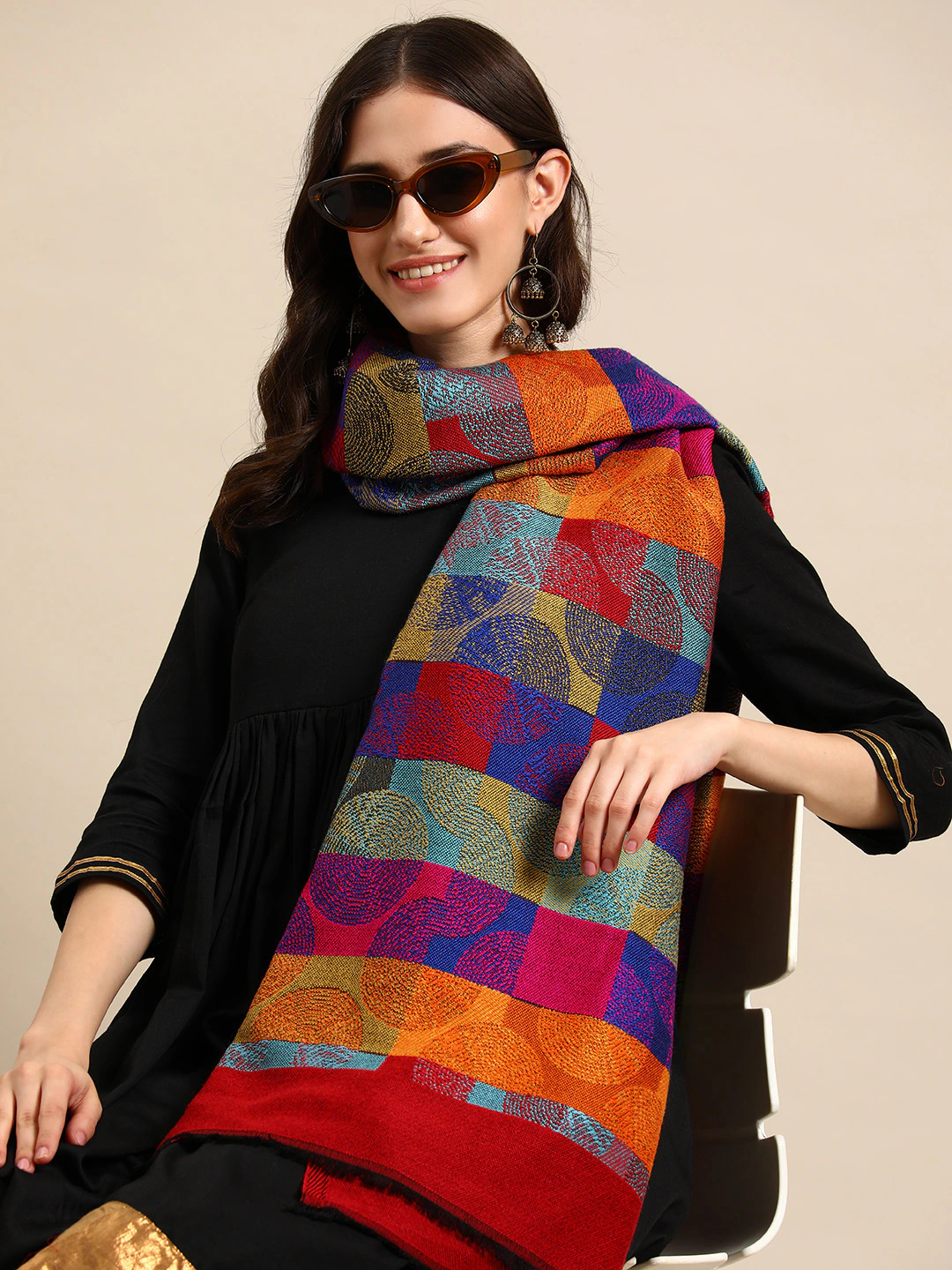 Geometric Reversible Stole