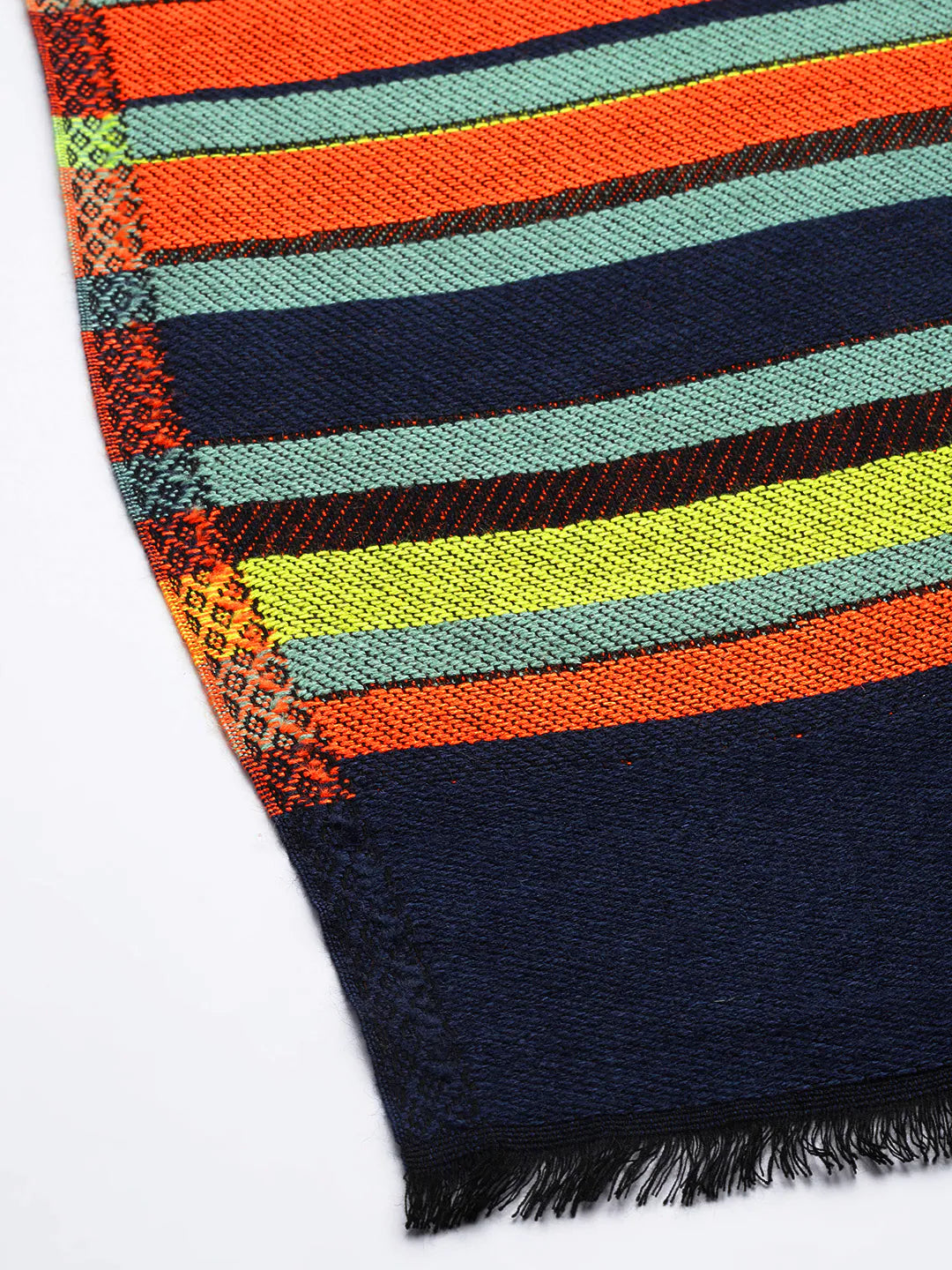 Multicoloured Geometric Stole