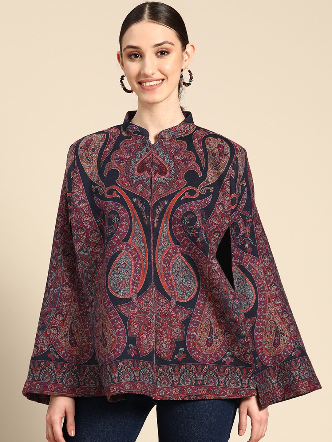 Firdaus Kaani Cape Jacket