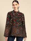 Noor-e-Kaani Weave Cape Jacket