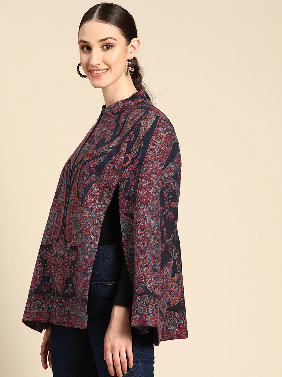 Firdaus Kaani Cape Jacket